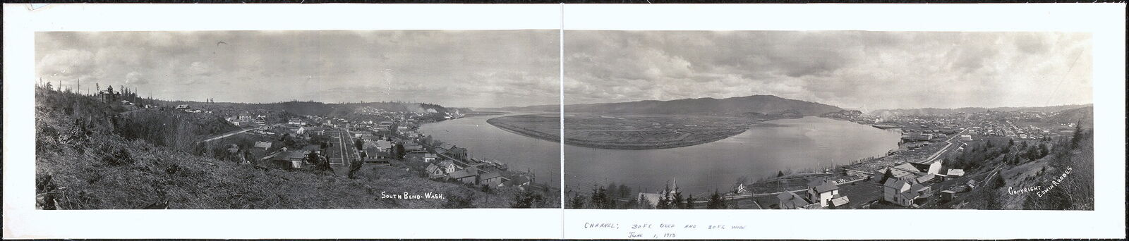 Photo:1911 Panoramic: South Bend,Pacific County,Washington 98586