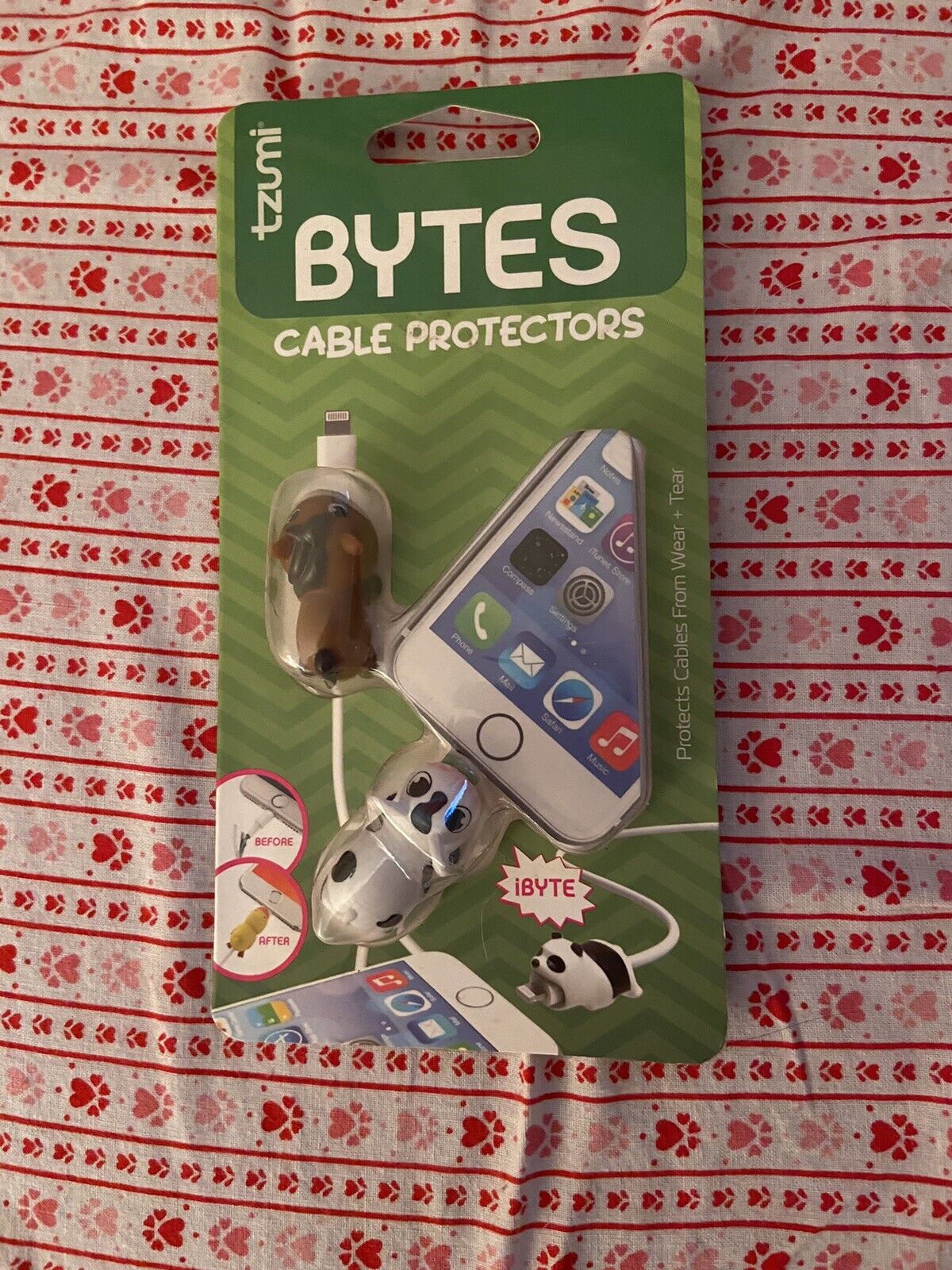 Tzumi New in Package Bytes Cable Protectors #7136