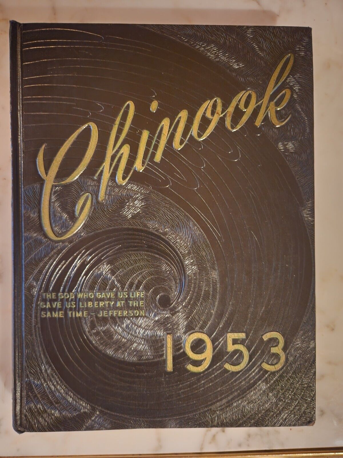 Washington State College (WSU) 1953 Yearbook THE CHINOOK.  