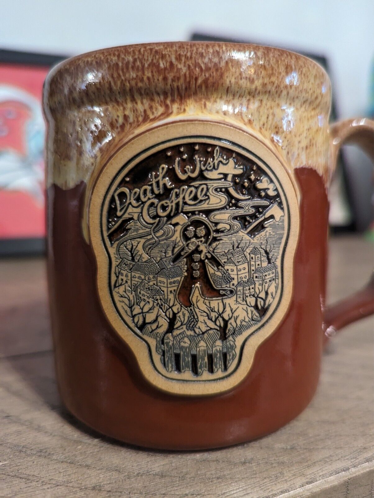 Death Wish Ceramic Coffee Mug - 2021 Ginger Dead - #2665/4000 - Limited Edition
