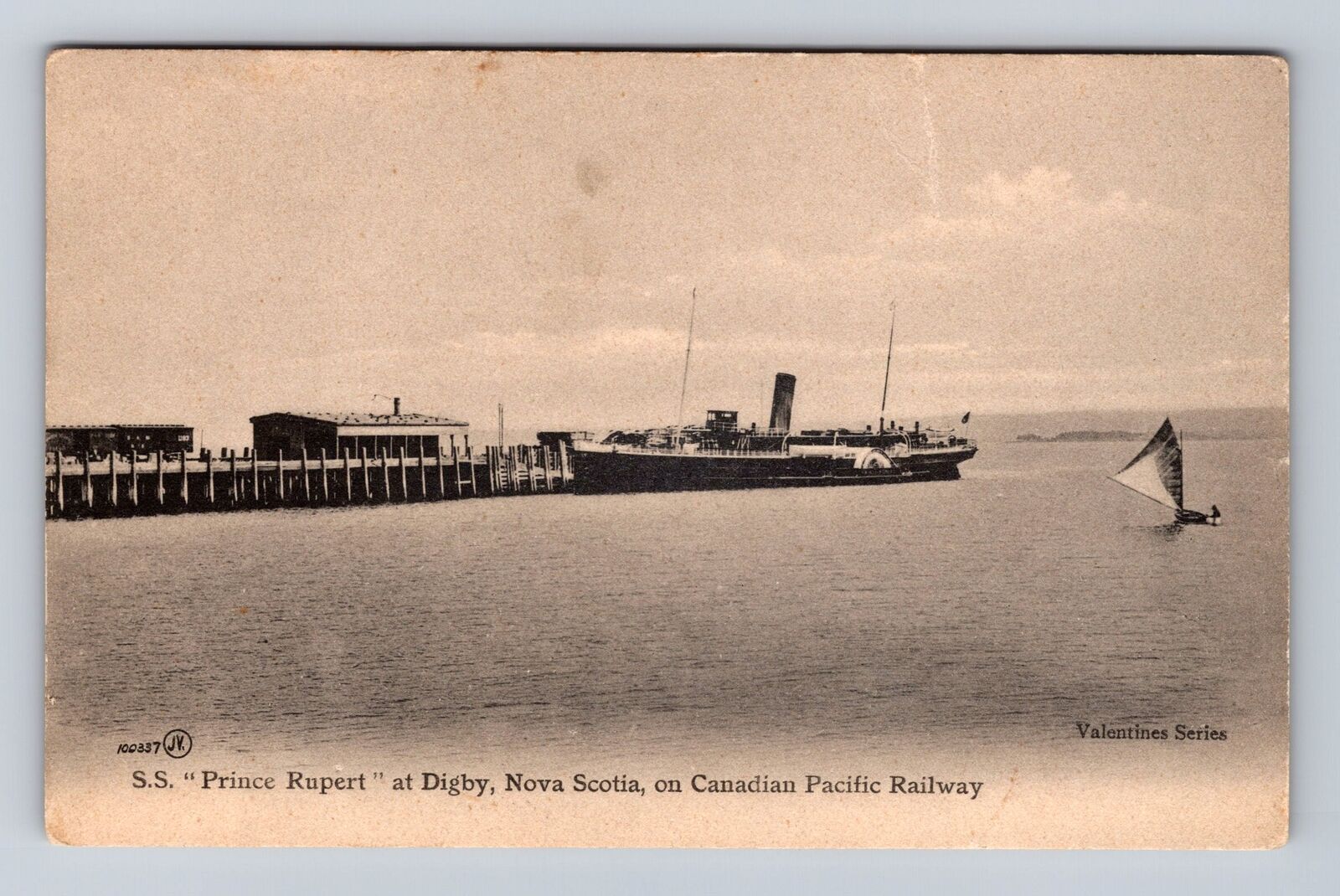 SS Prince Rupert, Ship, Transportation, Antique, Vintage Souvenir Postcard