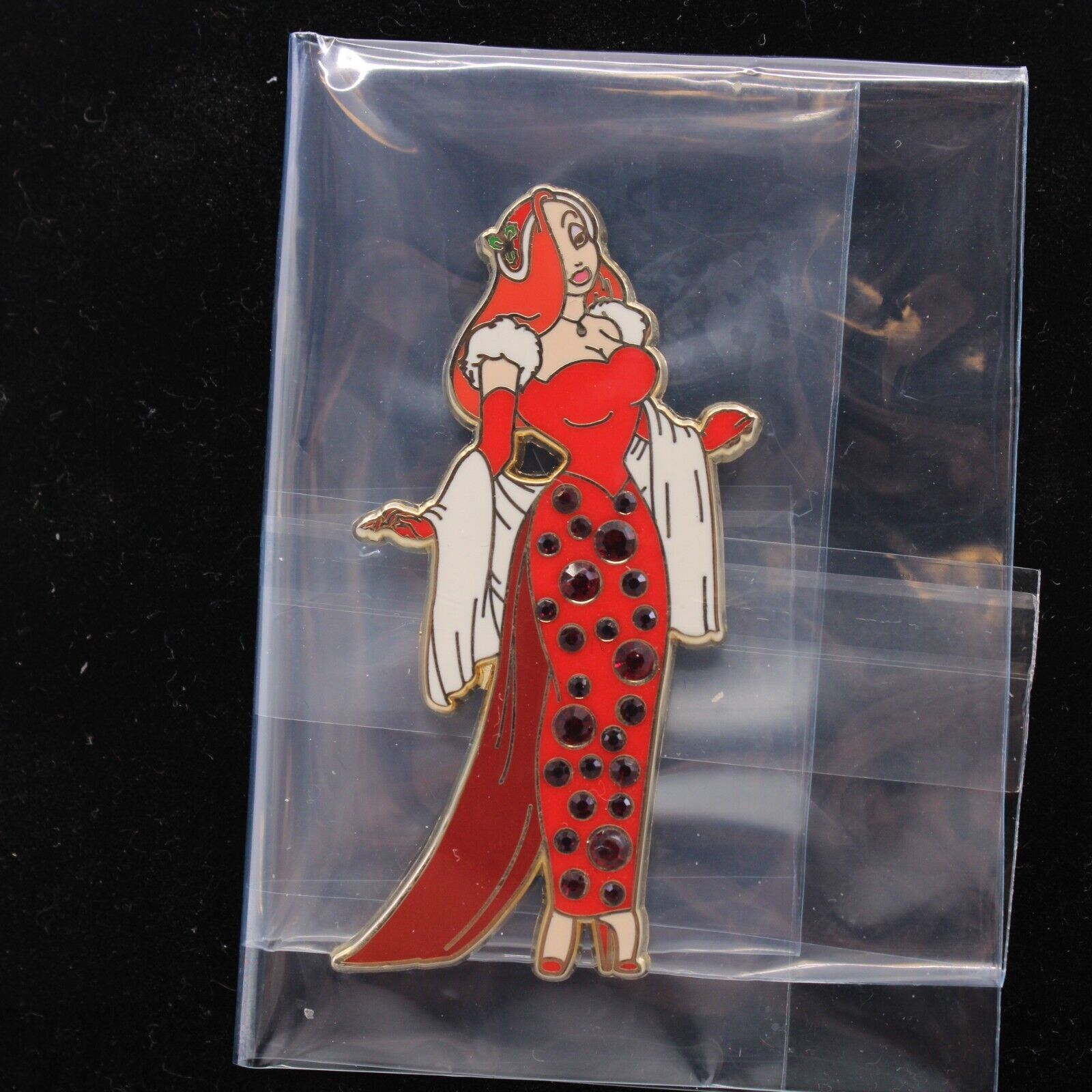 Disney Shopping DS LE 250 Pin Pave Holiday Jessica Rabbit