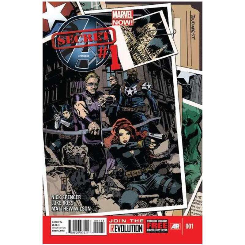 Secret Avengers #1  - 2013 series Marvel comics NM+ Full description below [k/