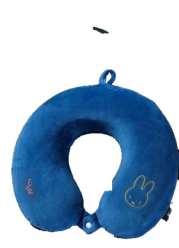 Japan Miffy Rabbit Navy Travel Airplane Car U-Shape Neck Sleep Cushion Pillow