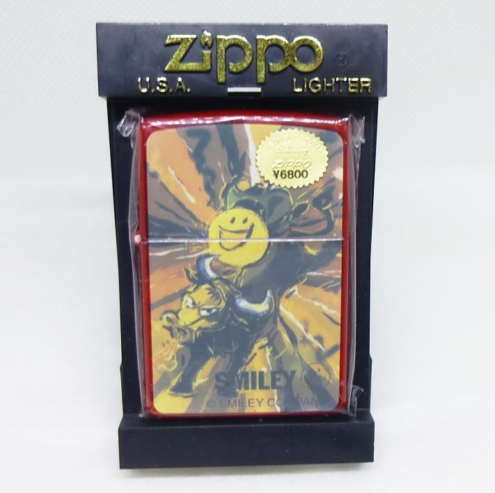 Zippo SMILEY Rodeo Cow and Smiley Oil Lighter