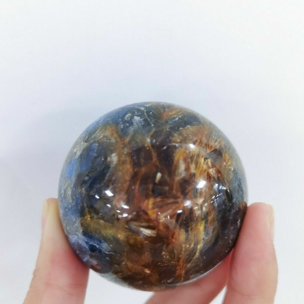 100/200g High Quality Natural Kyanite Ball Magic Crystal  Sappare Energy Quartz