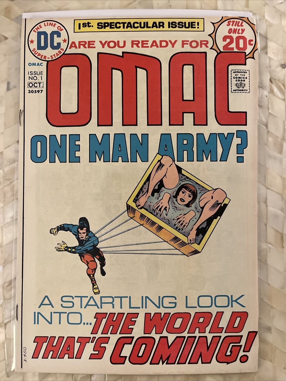 OMAC (1974 series) #1 Jack Kirby DC comics