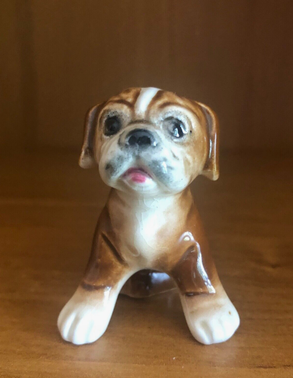 Vintage Goebel  W. Germany Porcelain Puppy Dog Figurine # 507  2\