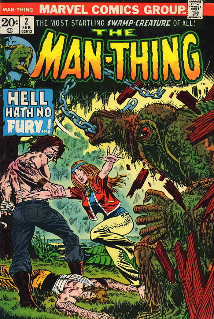 Man-Thing (1st Series) #2 FN; Marvel | Steve Gerber - we combine shipping