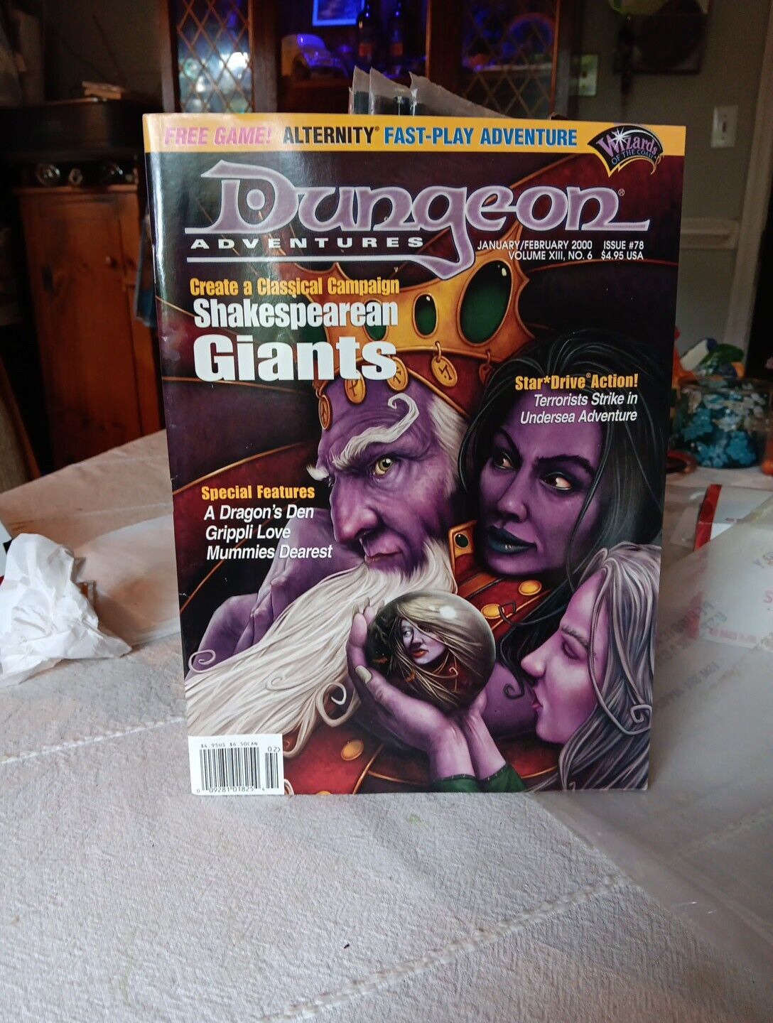 Dungeon Magazine #78 JANUARY/FEBRUARY 2000 WOTC TSR SEE OTHER D&D AUCTIONS