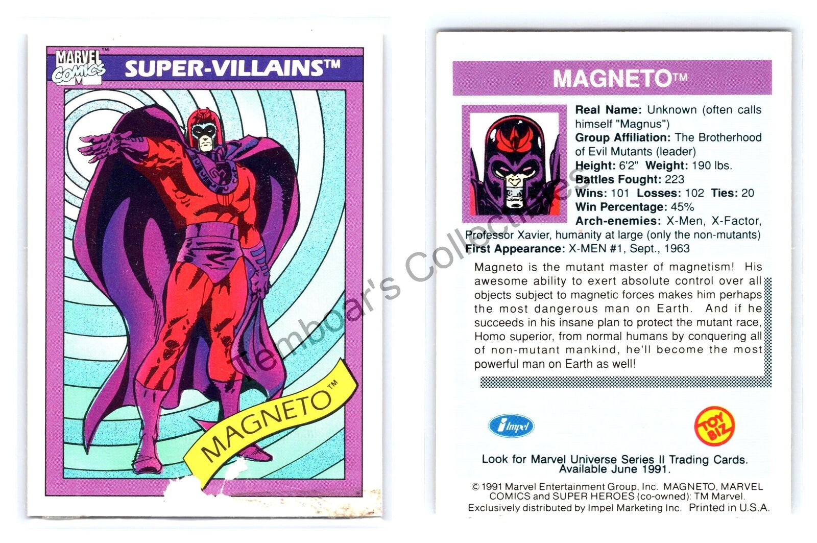 ToyBiz Marvel Promos: X-Men 92 & 93 ?? Pick Missing Promo Cards [new Jun.2024]