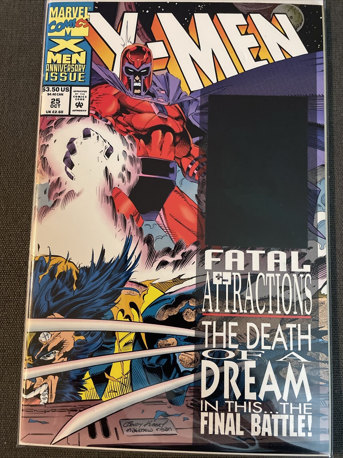 Marvel - X-MEN #25 (Great Condition) bagged and boarded
