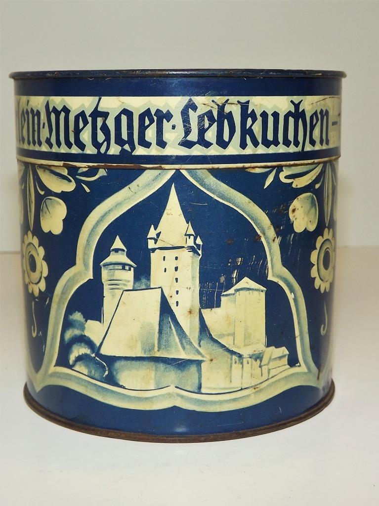 Haeberlein Metzger Spice Cake Collectible Vintage Tin from Collectors Collection