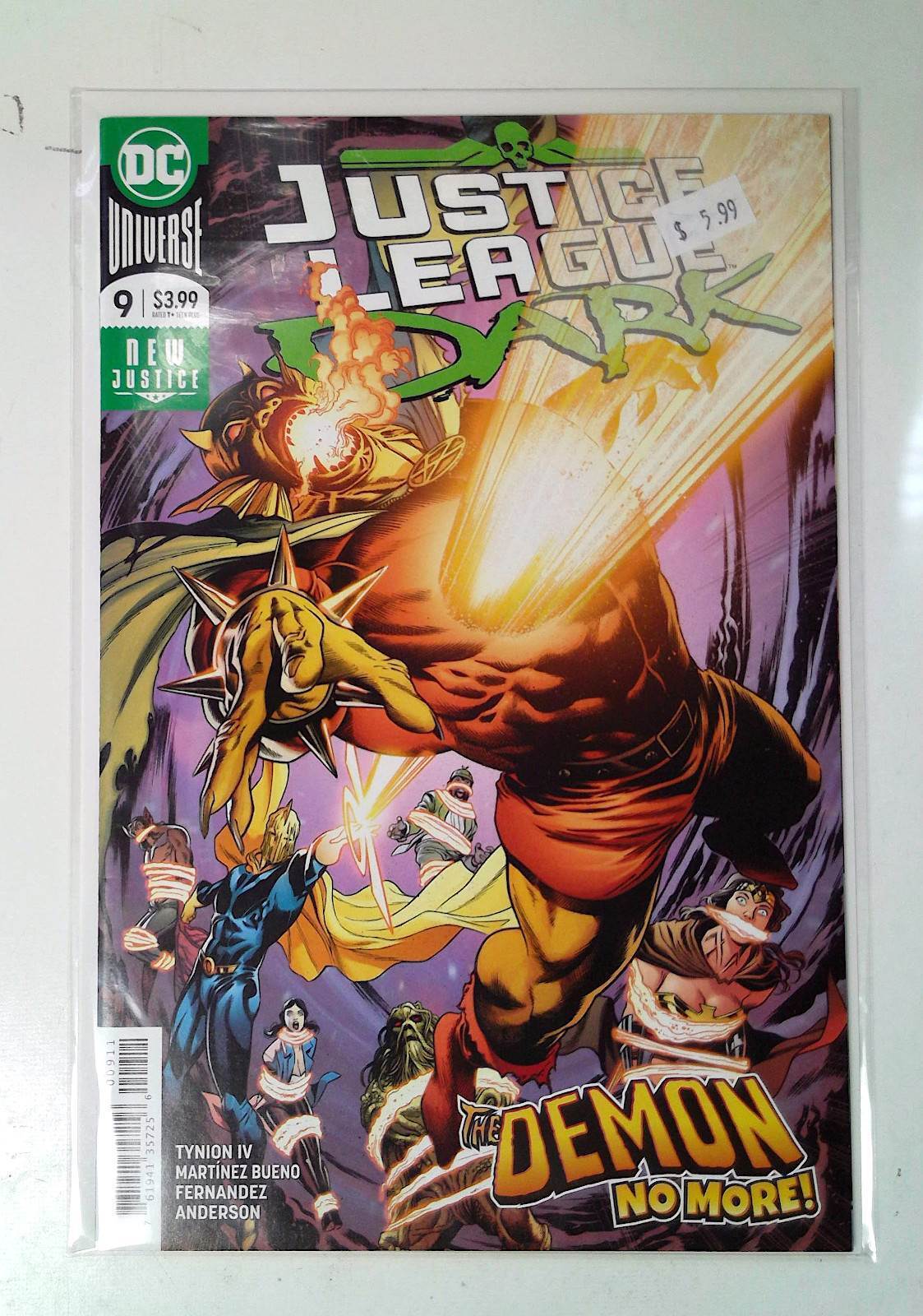 2019 Justice League Dark #9 DC Comics NM- 1st Print Comic Book