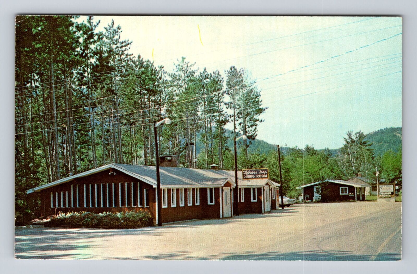 North Conway NH-New Hampshire, The Lobster Trap Eatery, Antique Vintage Postcard