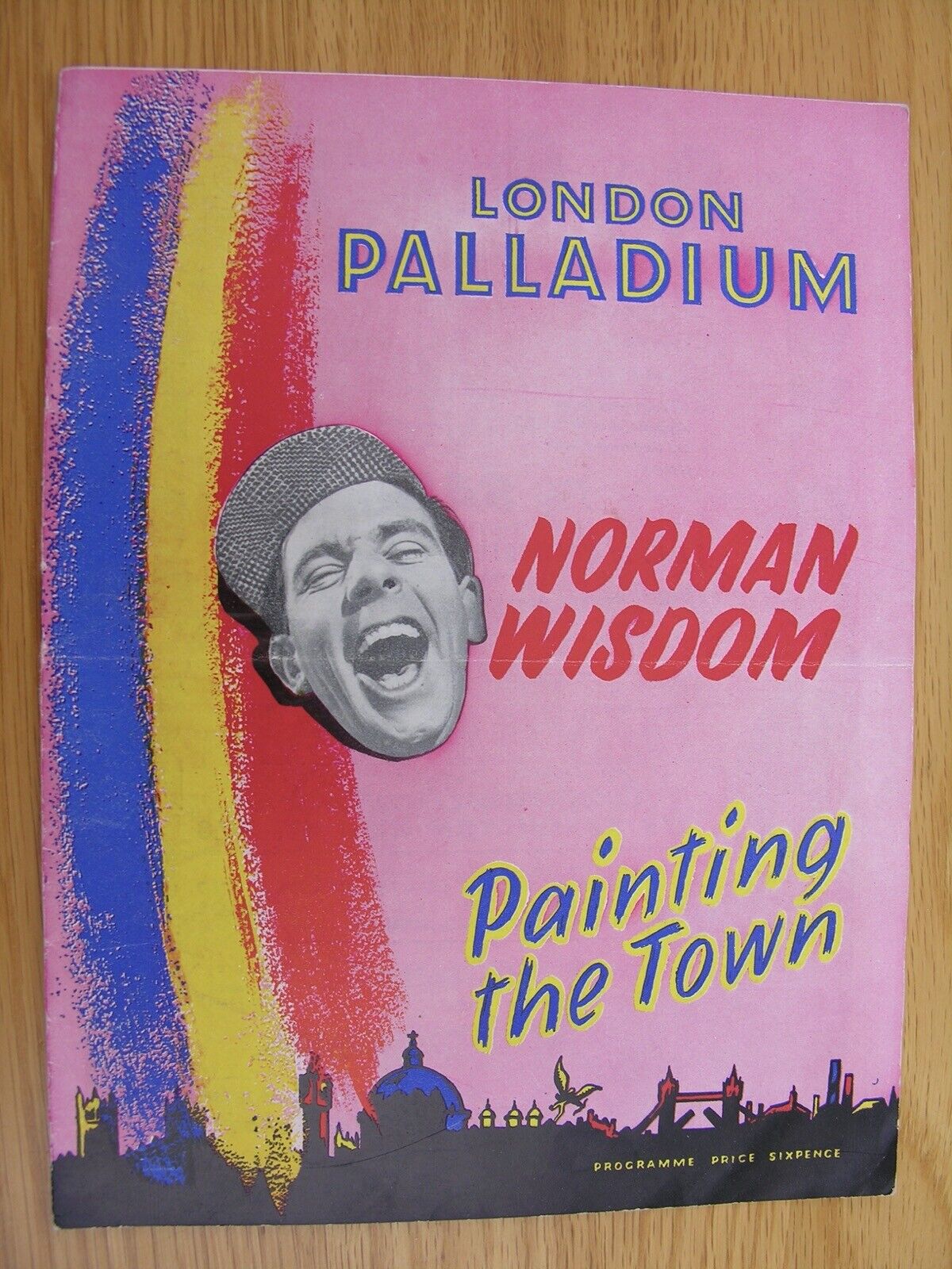 1955 PAINTING THE TOWN Norman Wisdom Ruby Murray Nanci Crompton LONDON PALLADIUM