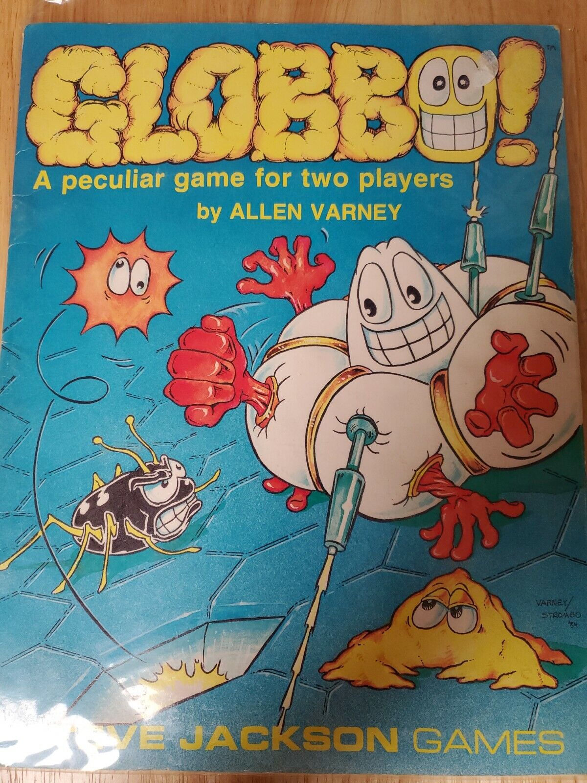 Globbo game by Steve Jackson Games