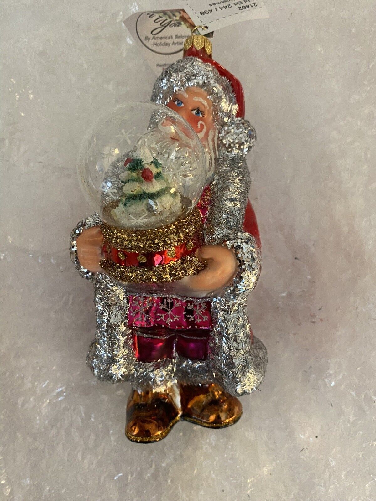 2023 HeARTfully Yours “Sir Christmas” Ornament