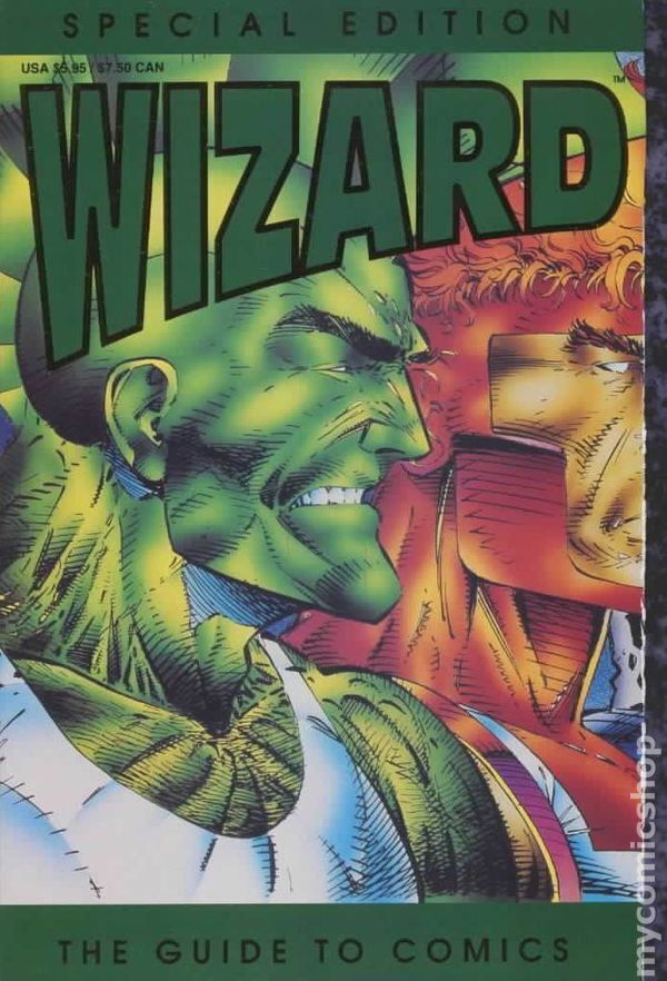 Wizard Special The Guide to Comics Special Edition 1992 FN Stock Image