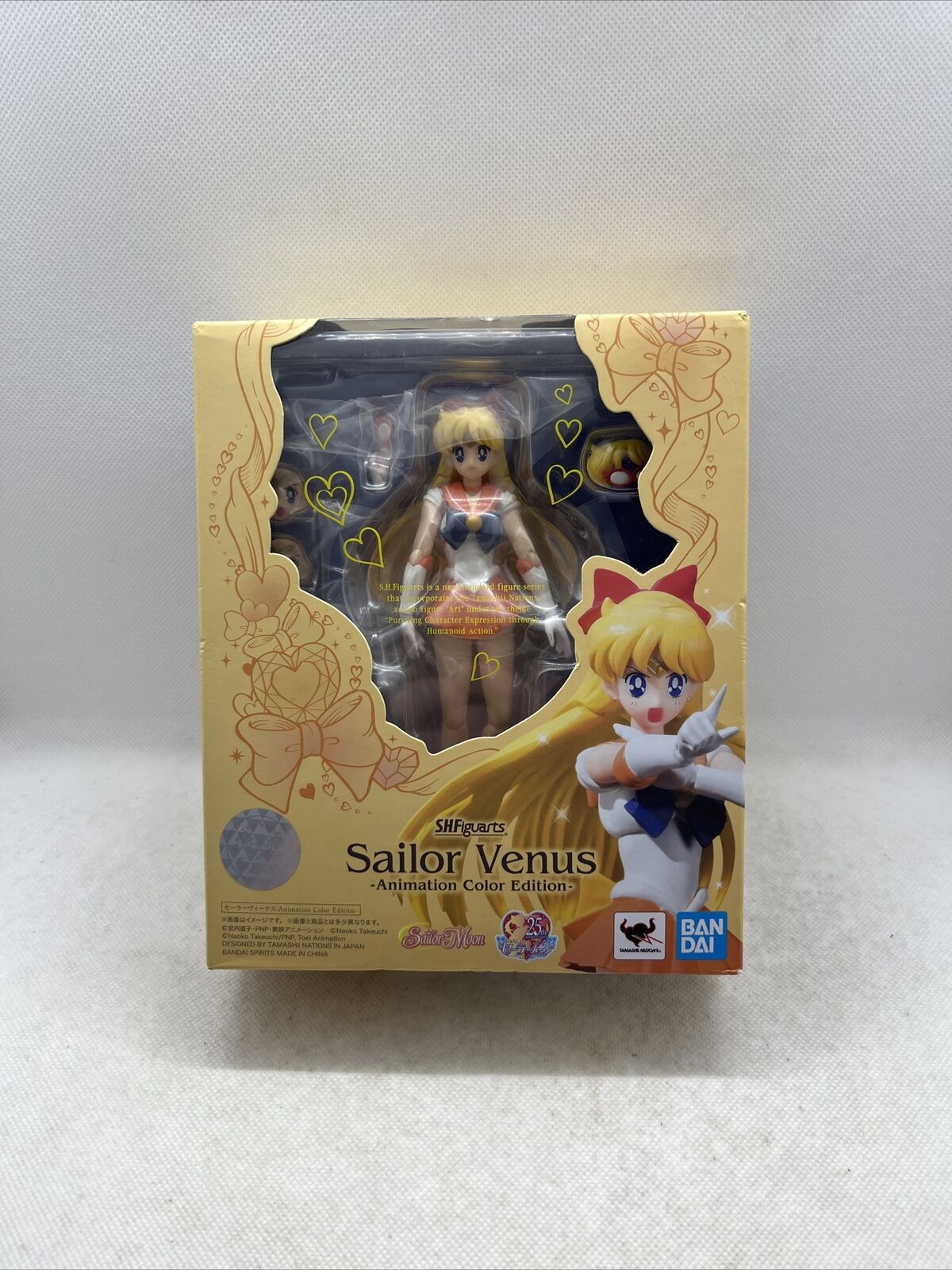 Sailor Moon S.H.Figuarts Sailor Venus (Animation Color Edition) USA Seller NEW