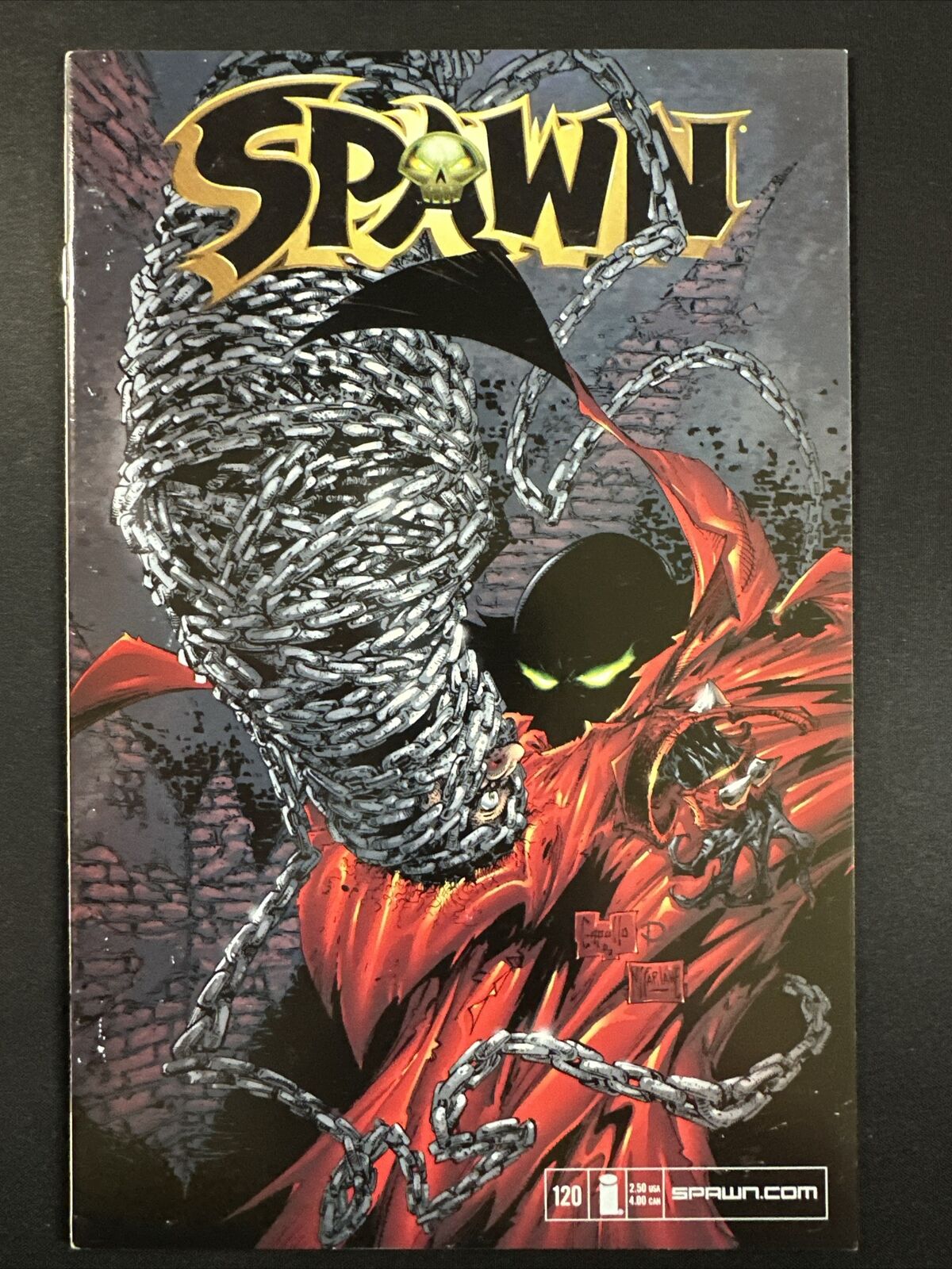 Spawn #120 Image Comics 1st Print Todd McFarlane 1992 First Series Very Fine