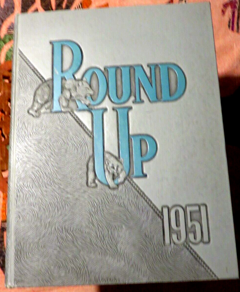 1951 BAYLOR UNIVERSITY Round Up Yearbook