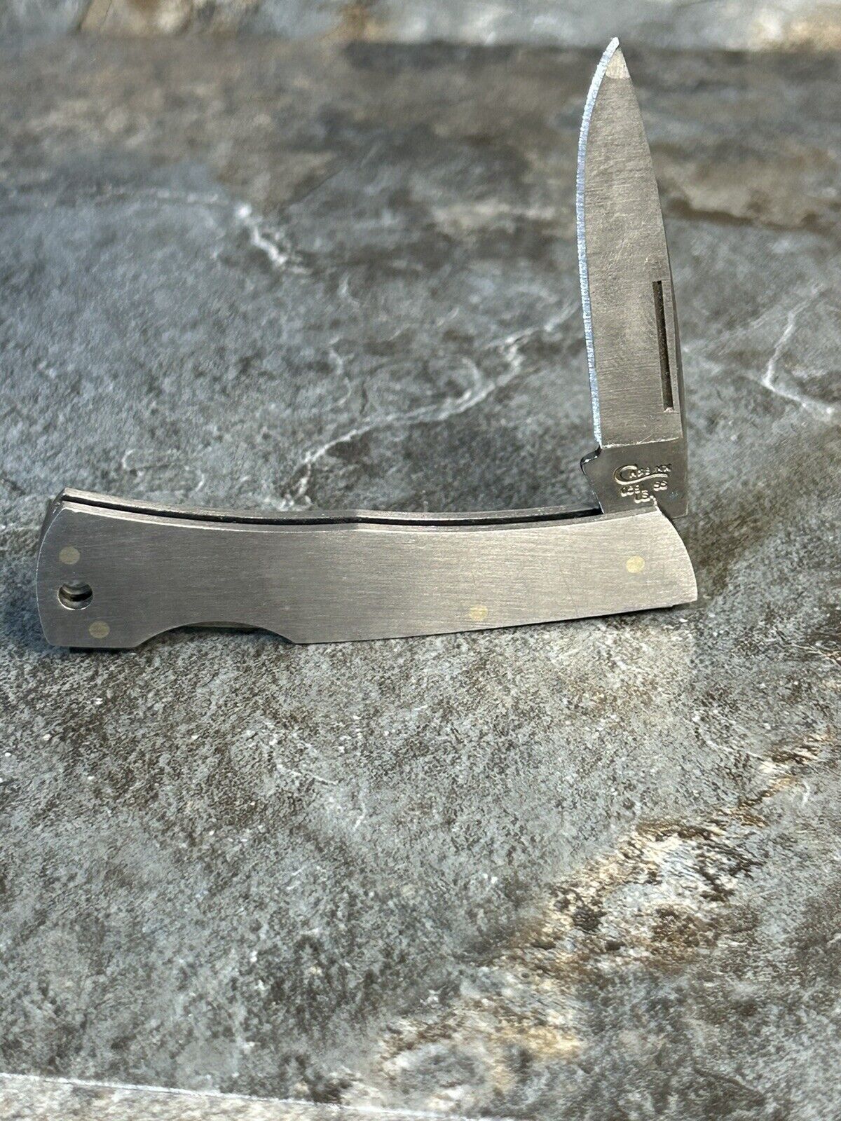 Vintage CASE XX 059L SS Stainless Steel Folding Pocket Knife