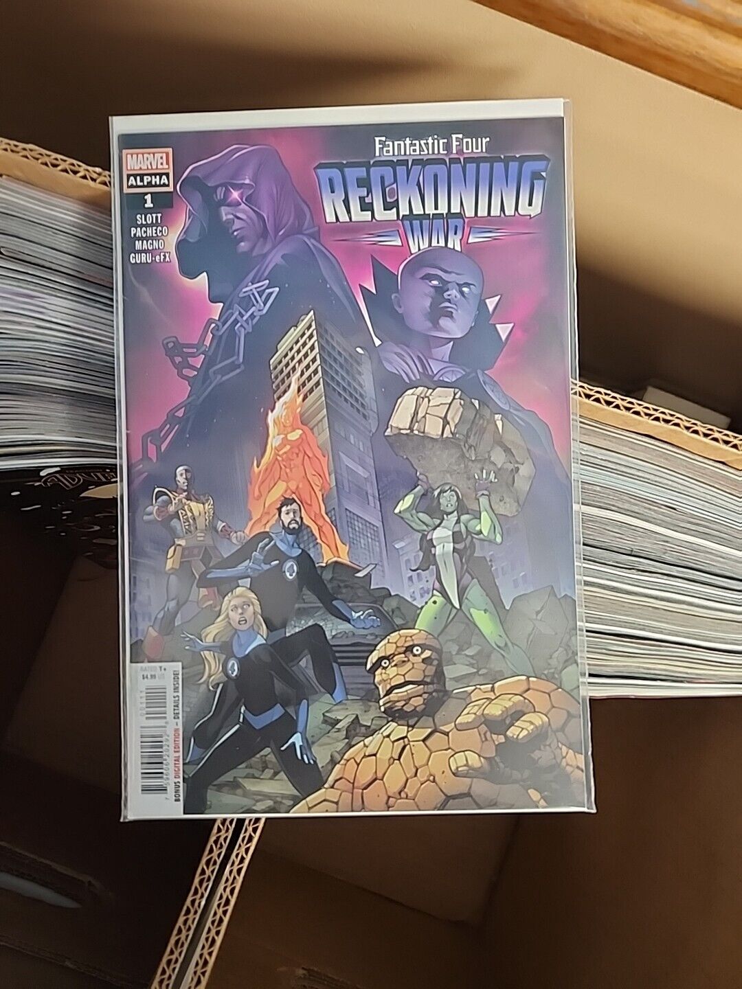 Fantastic Four: Reckoning War Alpha #1 (Marvel Comics April 2022)
