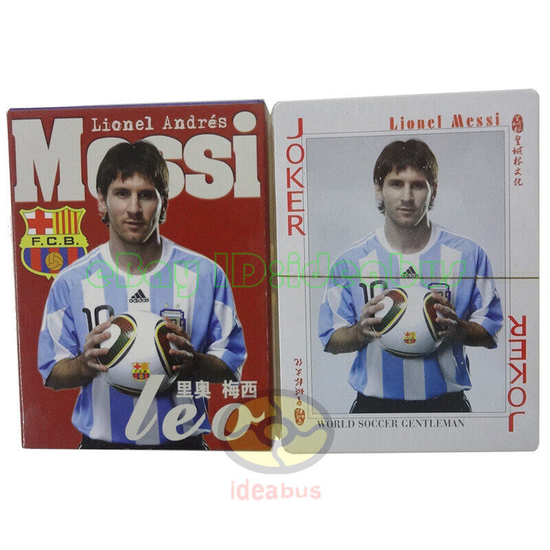 Playing card/Poker Deck Football Soccer Superstar - Lionel Andrés Messi Cuccitti