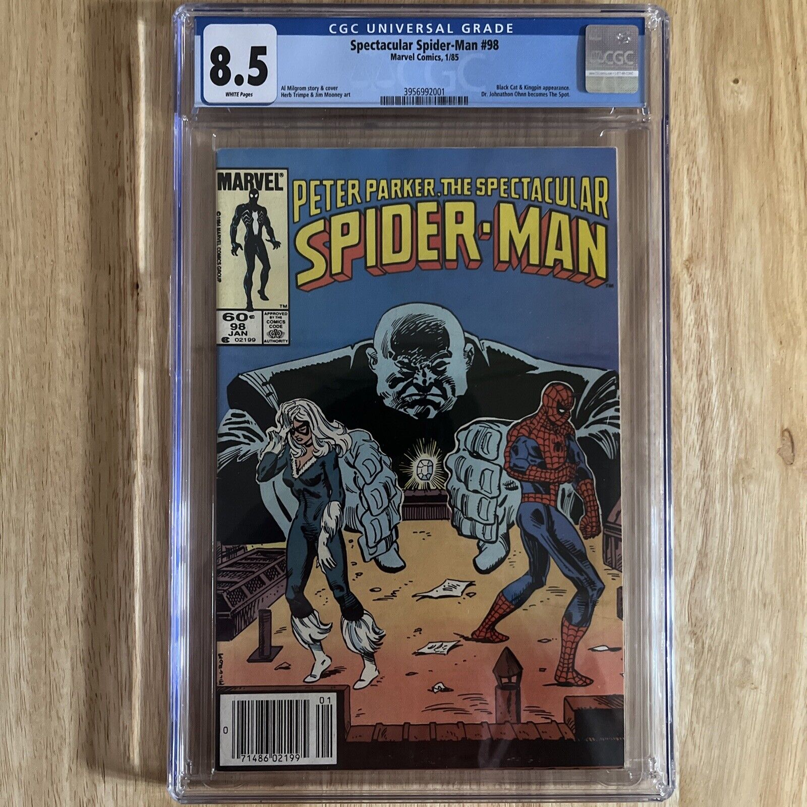 The Spectacular Spider-Man #98 CGC 8.5 WP Jan. 1985 Marvel Comics 3956992001