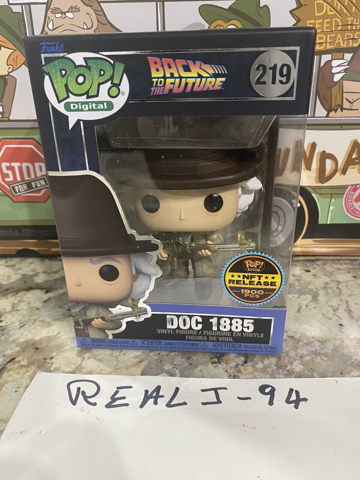 Funko Pop Back To The Future Doc 1885 #219 INHAND 2024 In New Protector
