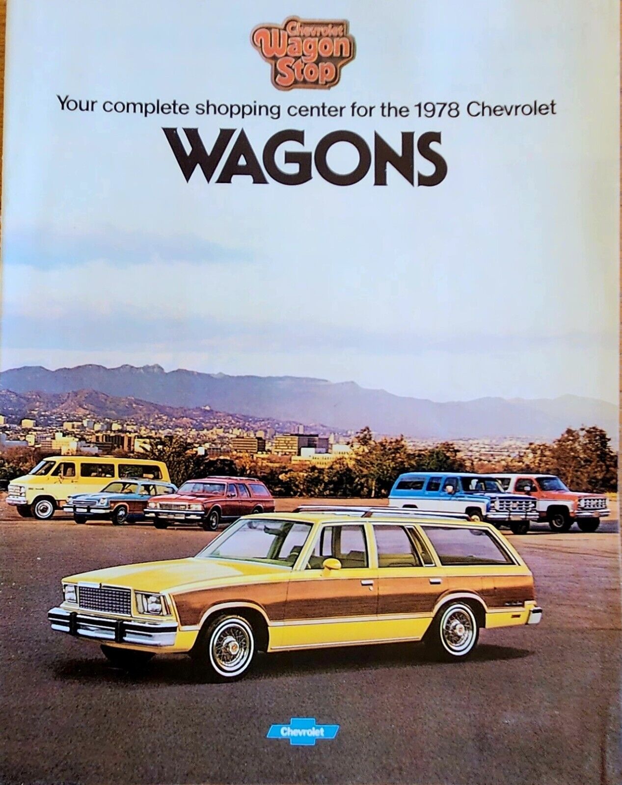1978 Chevrolet Station Wagons Brochure - 20 Pages - Excellent