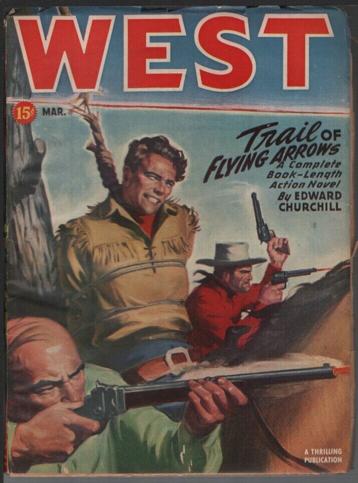 West 1946 March. Zorro story.   Pulp