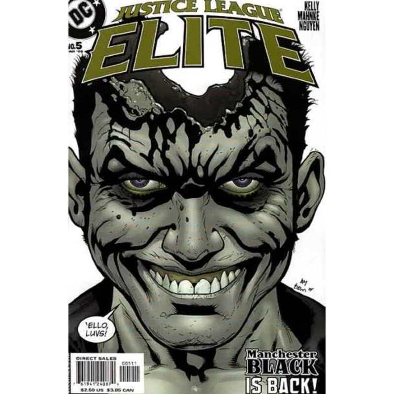 Justice League Elite #5 in Near Mint condition. DC comics [x.