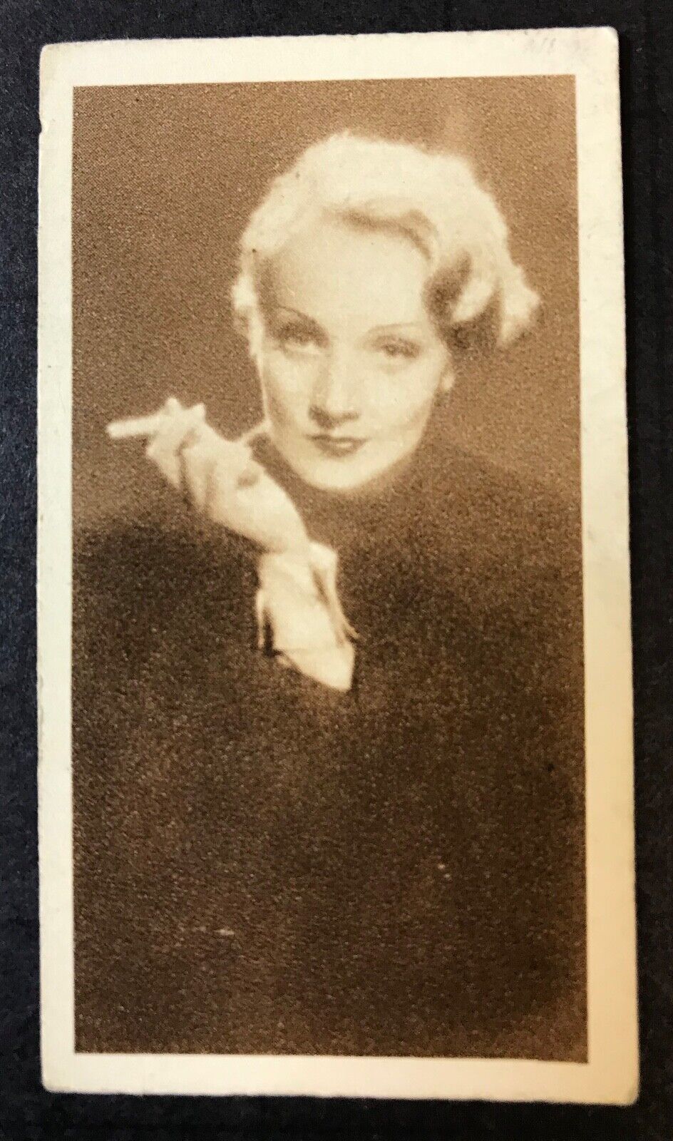 1929 Nicolas Sarony Cinema Stars  #2 Marlene Dietrich   VG