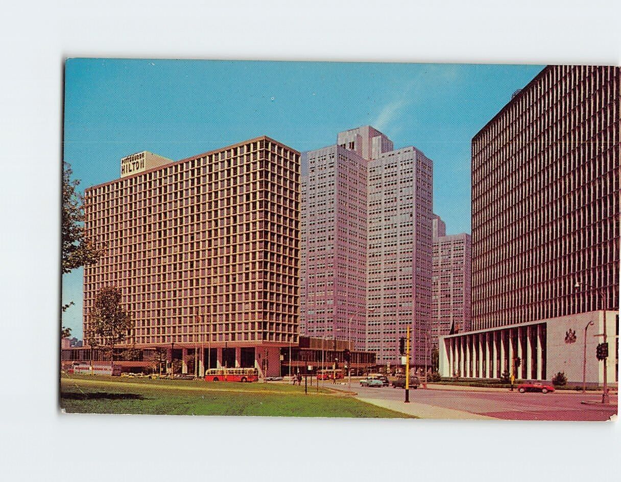 Postcard Gateway Center Pittsburgh Pennsylvania USA