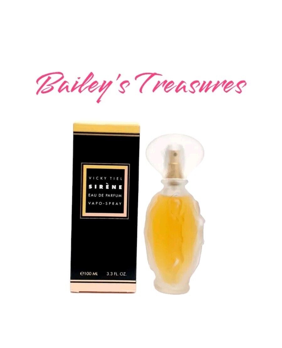 Vintage Five Star Fragrance Vicky Tiel 3.3 oz Eau de Parfum SEE DESCRIPTION