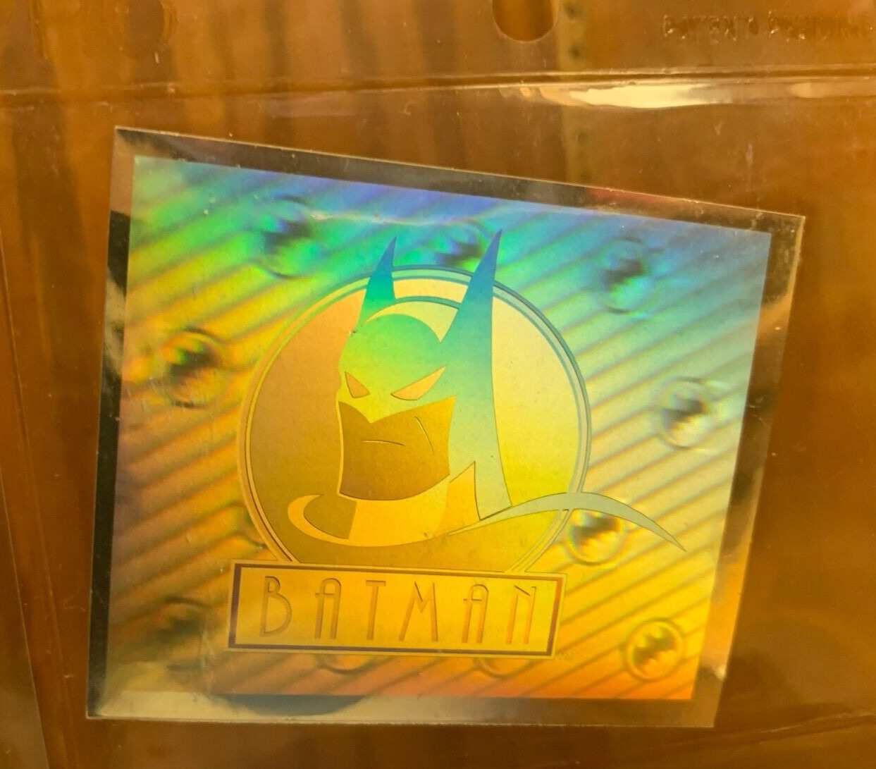 1993 Panini Batman The Animated Series Sticker Hologram Lot of 15