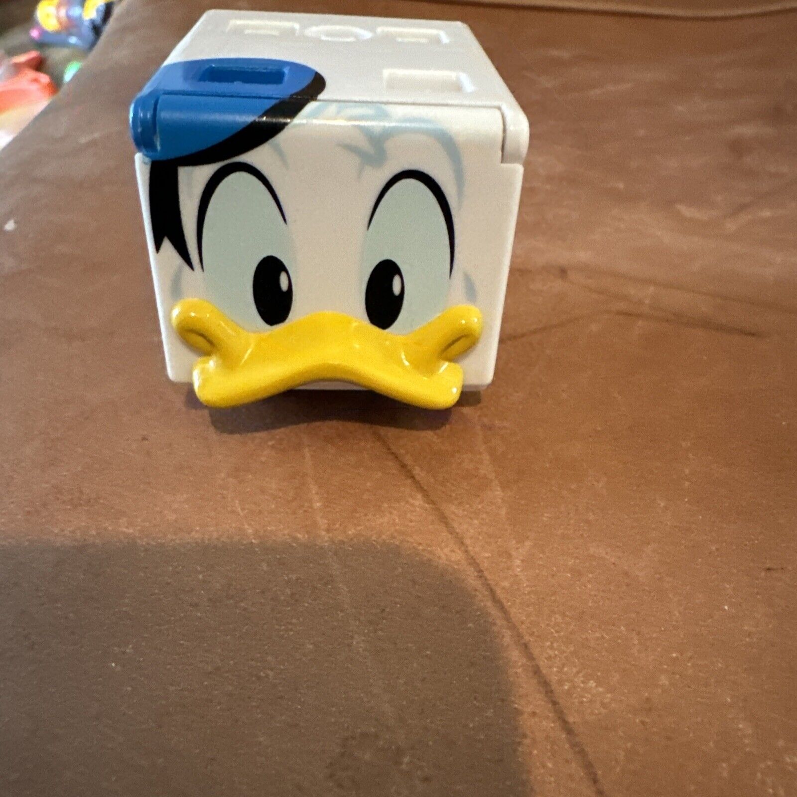Retired Vintage Disney DONALD DUCK CuBee Stackable Musical Friends Rare