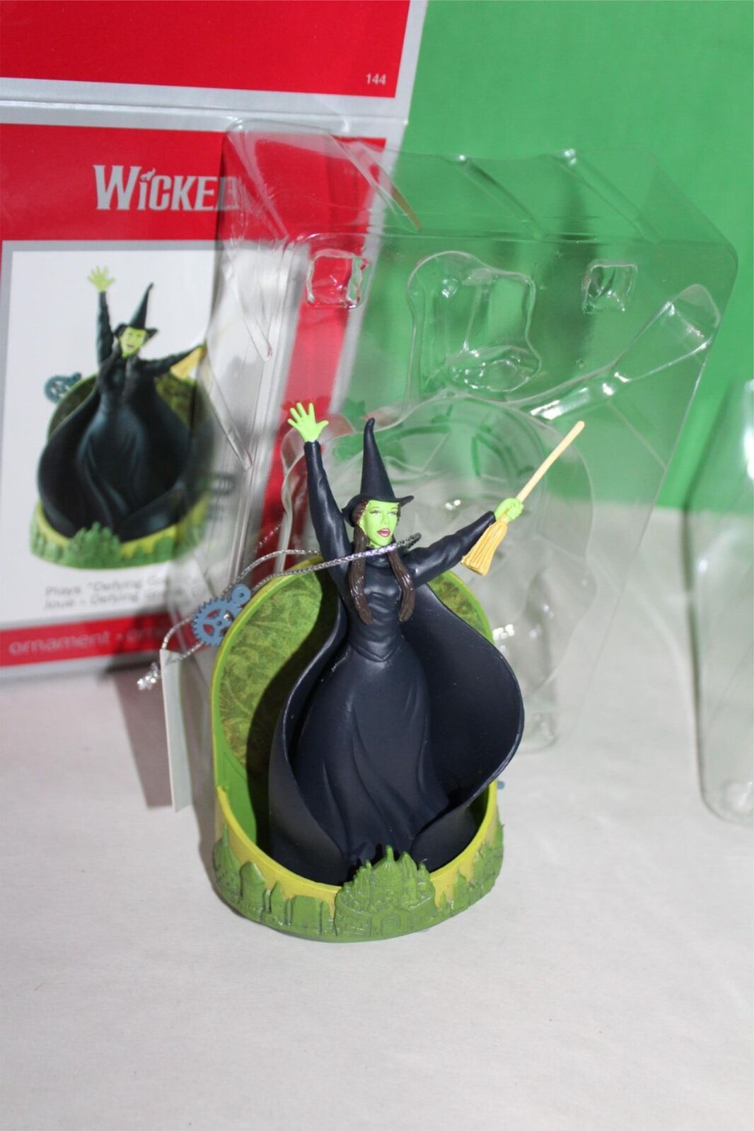 Carlton Heirloom Wicked Musical Defying Gravity Christmas Holiday Ornament 144