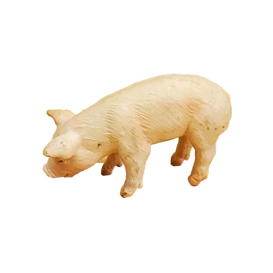 Schleich 2003 Pig Figure Pink Piglet Realistic Farm Animal Detailed PVC Toy 1.5\