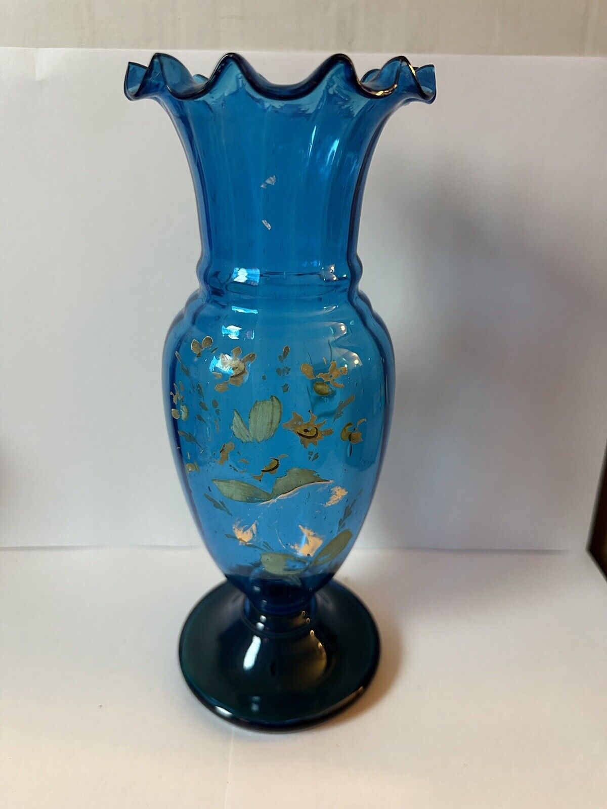antique glass vase