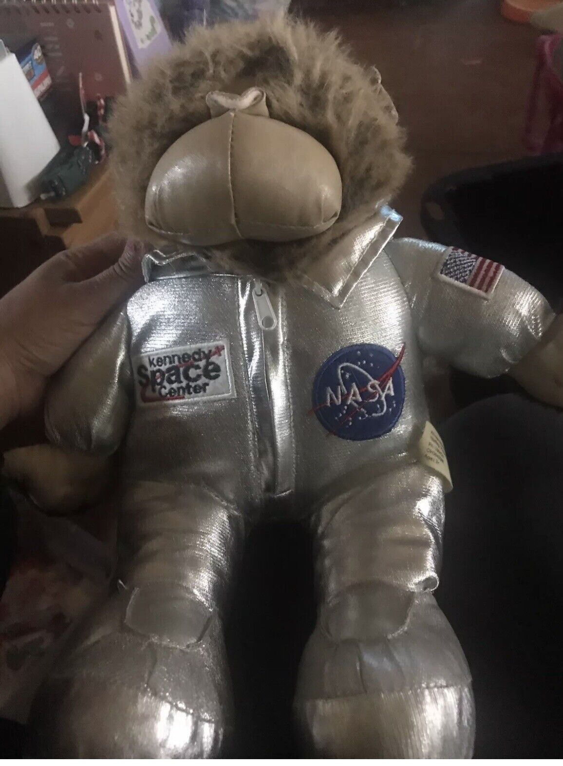 Vintage NASA Kennedy Space Center Stuffed Monkey