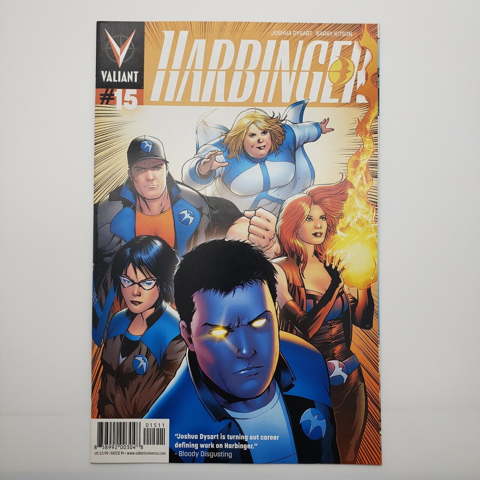 Harbinger Vol 2 #15 Cover A Barry Kitson Cover 2013