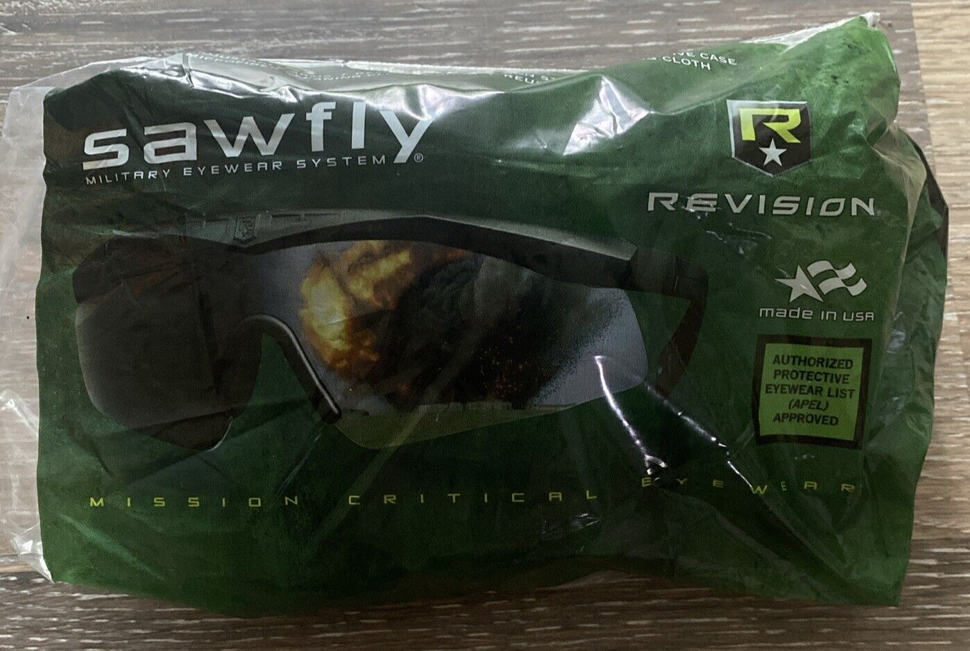 Revision Sawfly Military Eyewear System Mission Critical Eyewear Kit