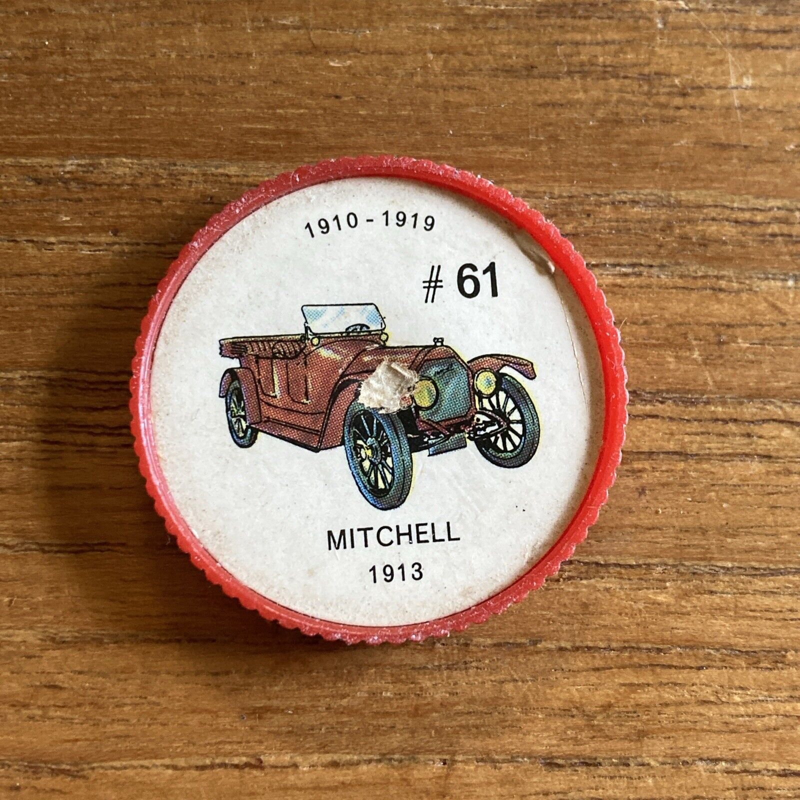 Jello / Hostess Coin #61 Mitchell (1919) Famous Car Series 1910 - 1919 (Racine)