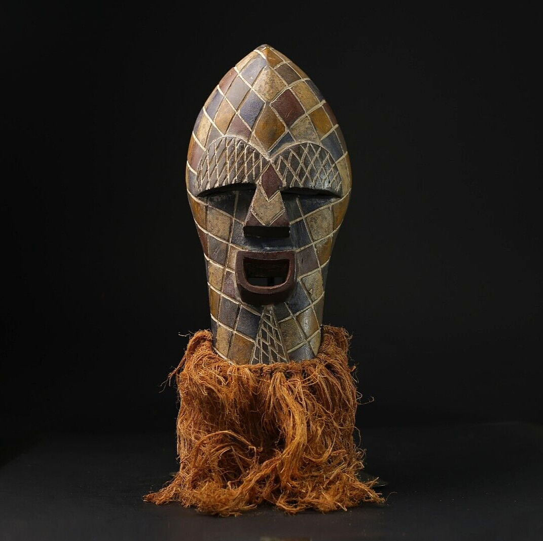 African Mask Large The Kifwebe Mask At The Songye Luba Congo Drc Mask-G2144