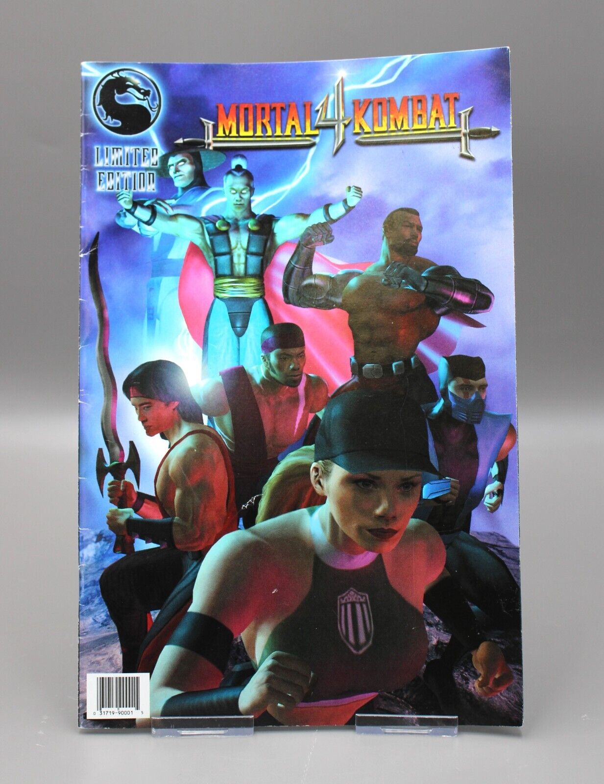 Mortal Kombat 4 IV Limited Edition Midway 1998 RARE CG cover Wildstorm Comic