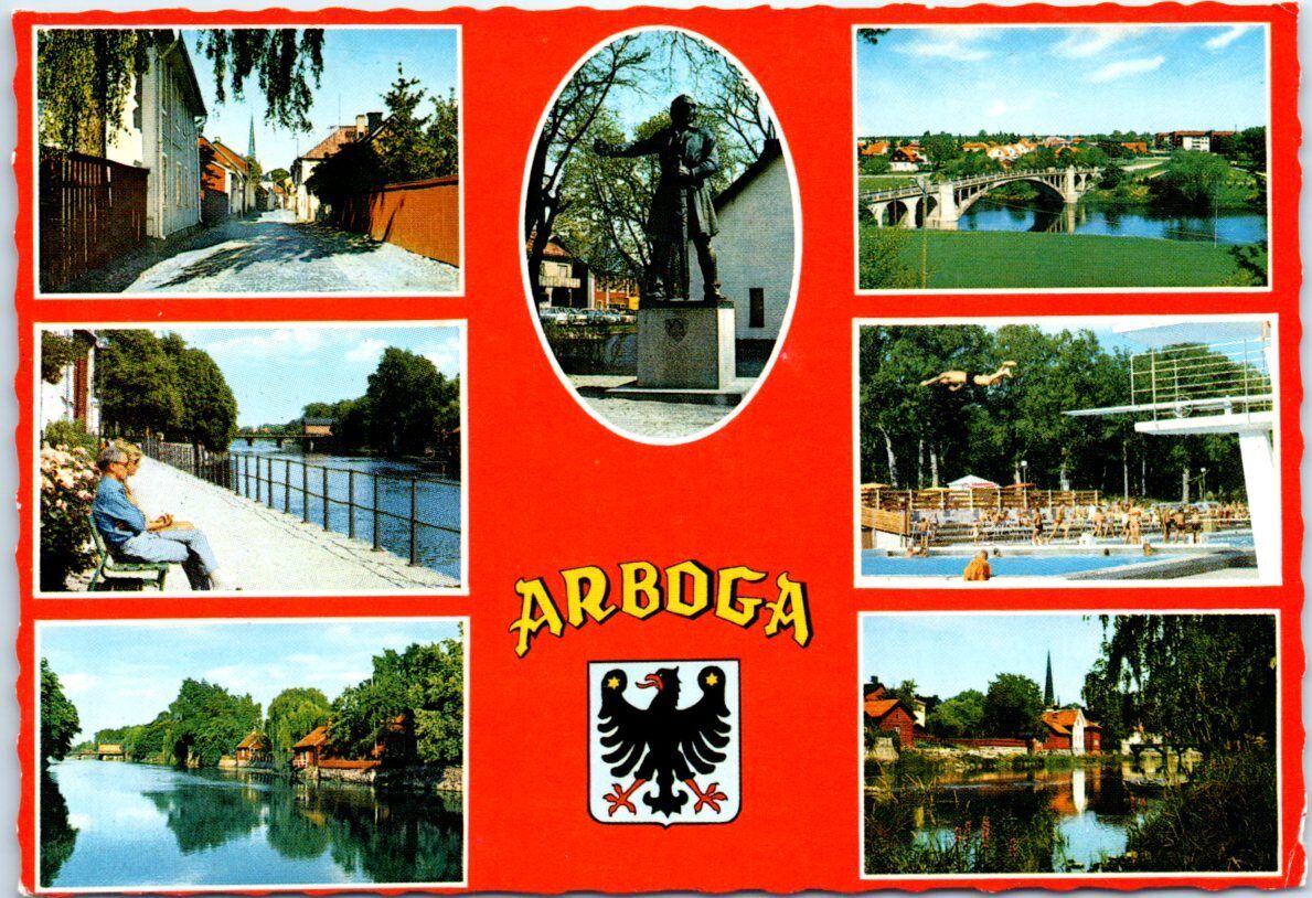 Postcard - Arboga, Sweden