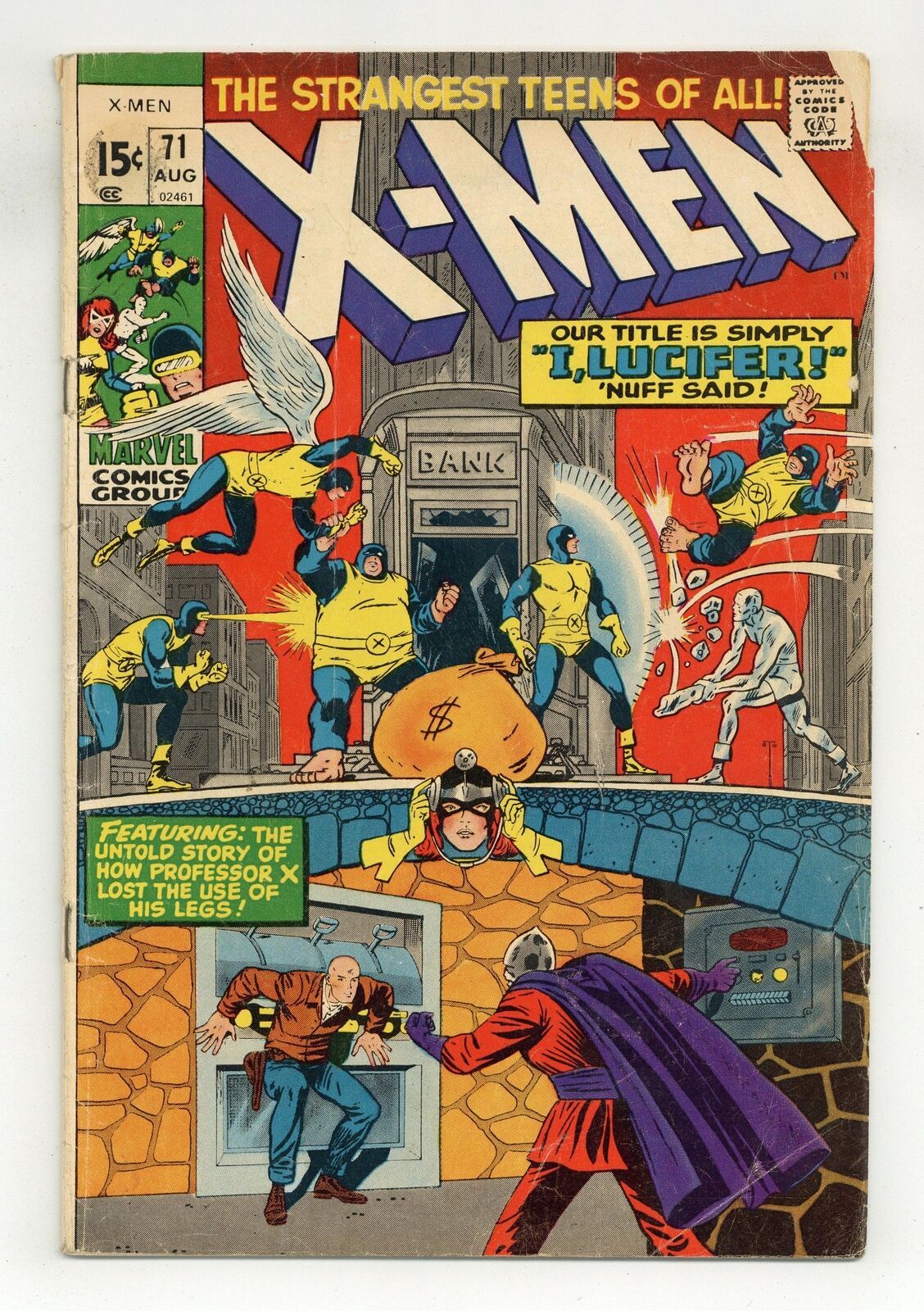 Uncanny X-Men #71 GD 2.0 1971